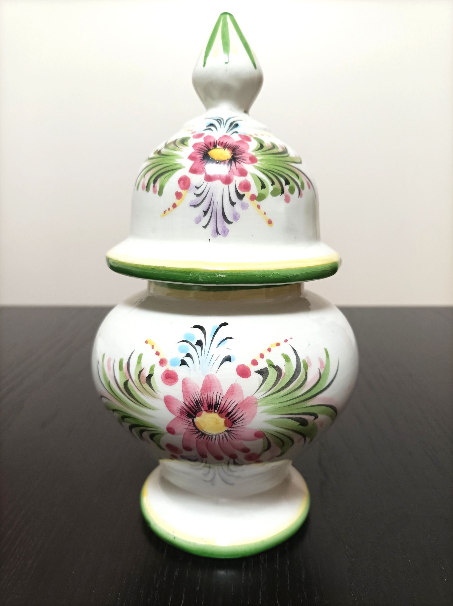 Elemento decorativo em porcelana (Vintage - Hand Painted)