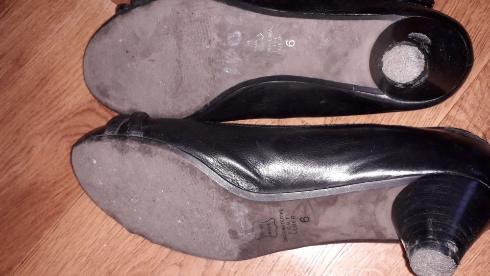 Туфли женские кожаные