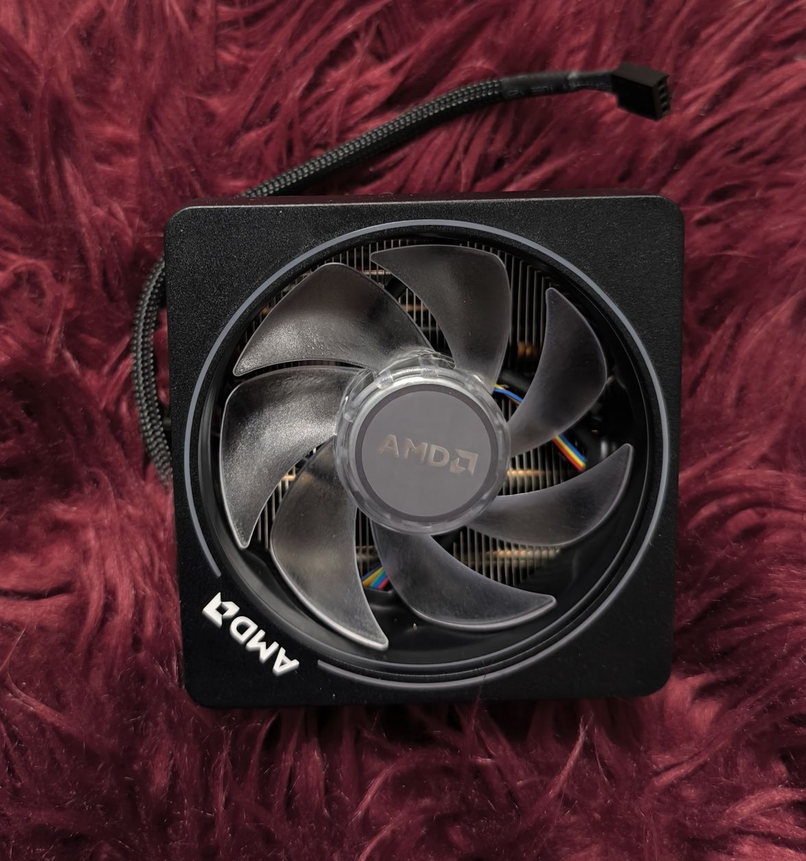 AMD CPU ryzen radiator chłodzenie wiatrak