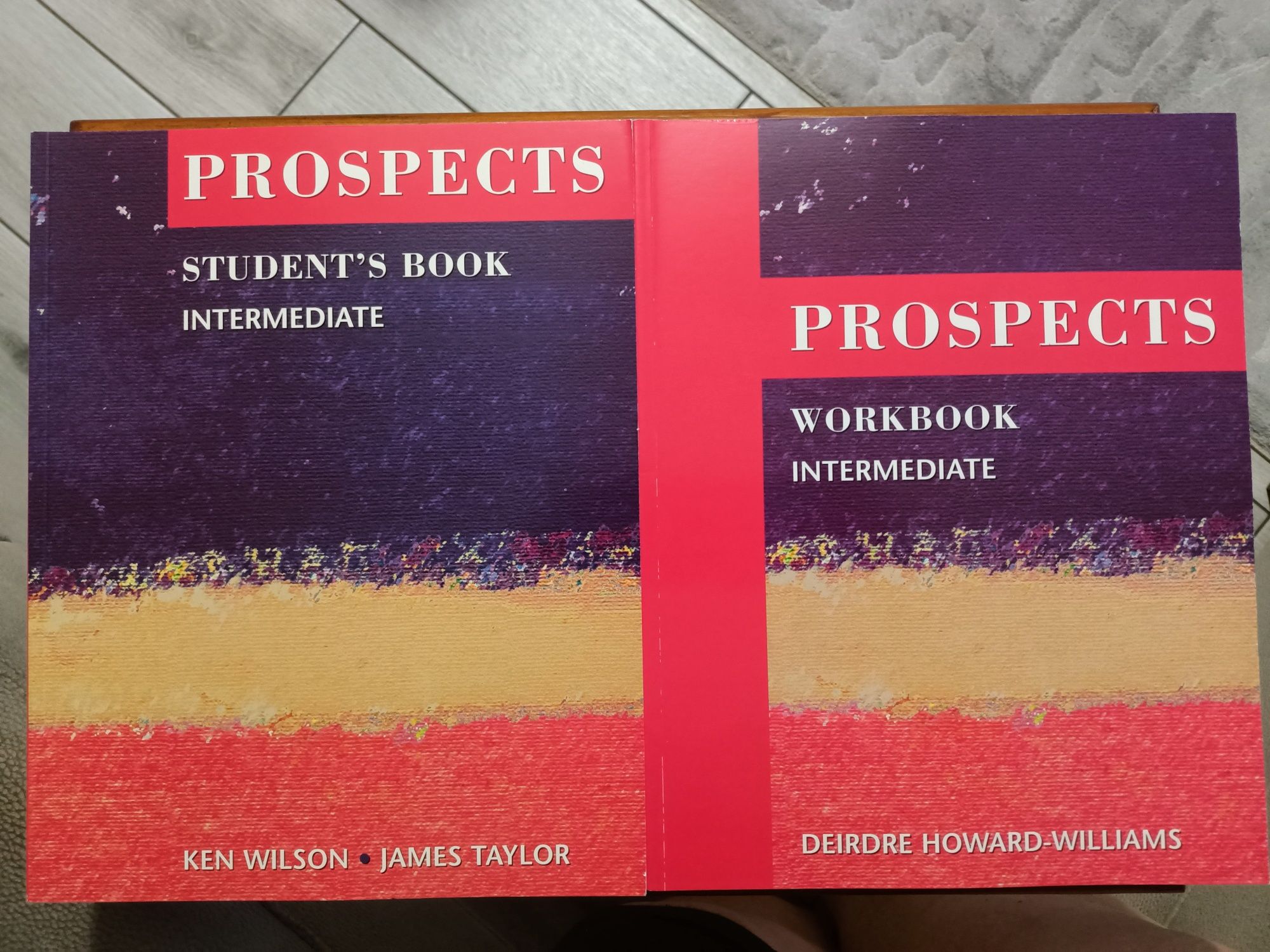 Prospects intermediate students book+workbook