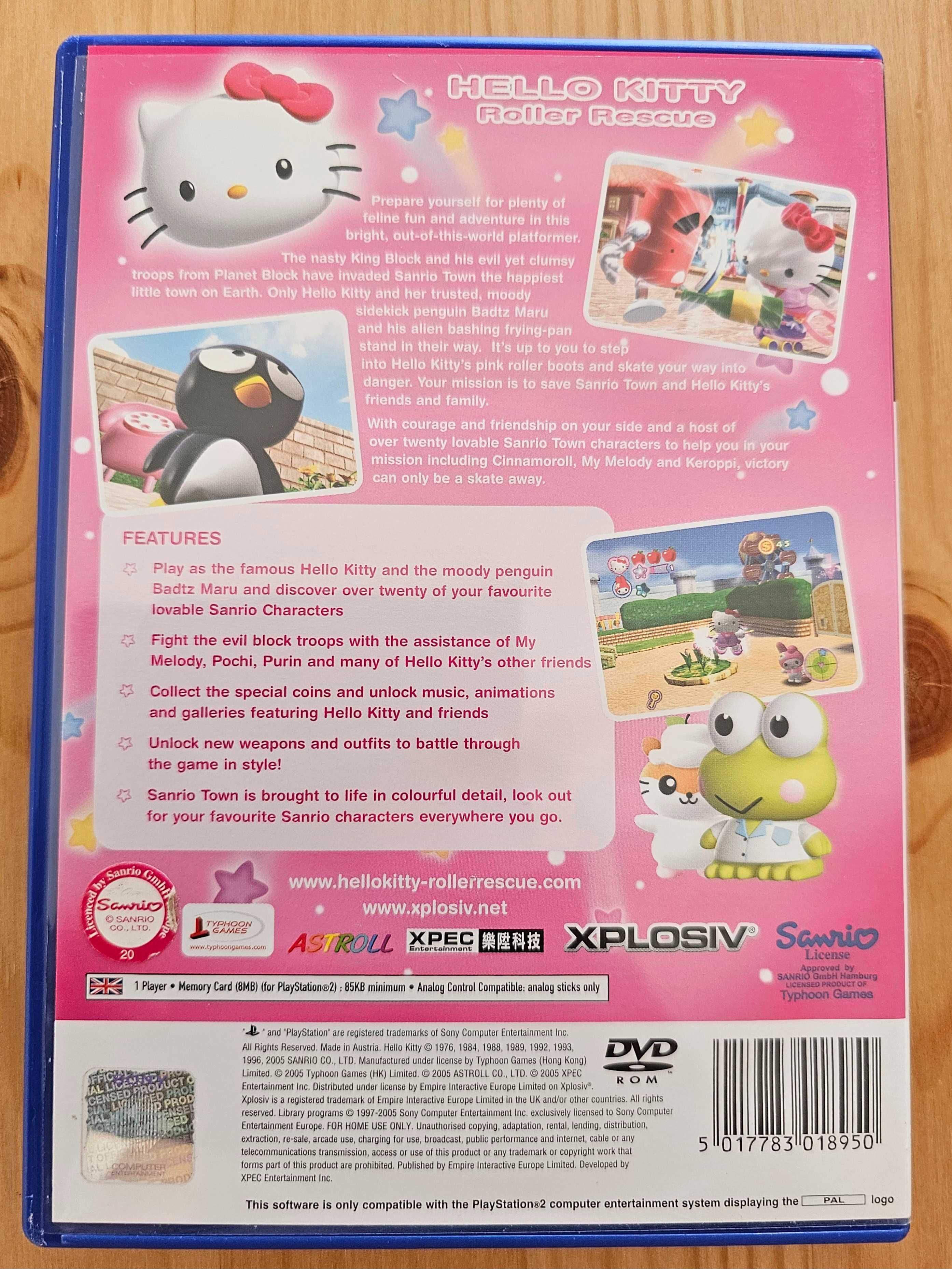 Jogo Hello Kitty Roller Rescue, para Playstation 2