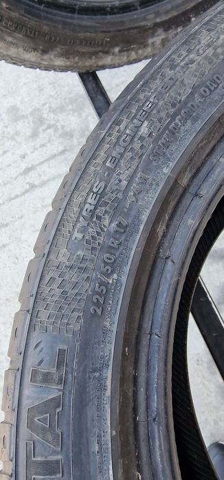 Лето 225/50/R17 5.7 мм 2шт Continental Колеса Резина Шини Склад