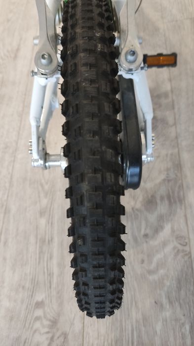 Rower dziecięcy woom 2 zielony 14 cali.