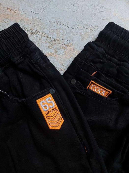 Джинси для хлопчиків підлітків на флісі 134 140 146 158 164 джог