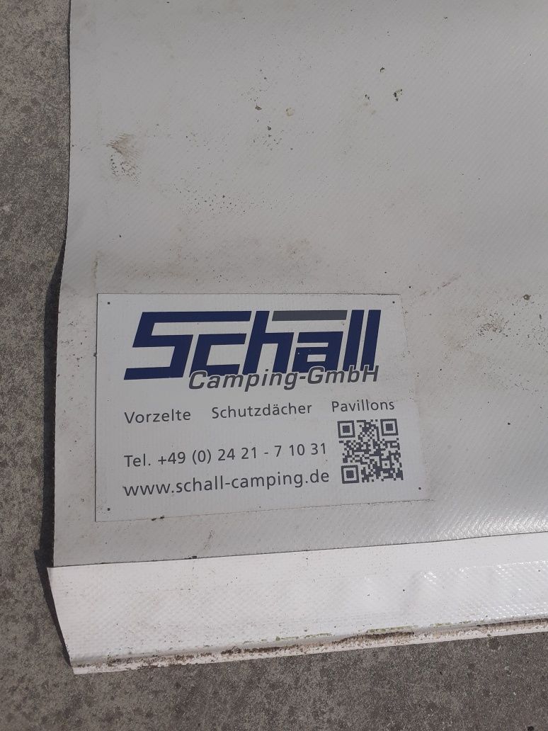 Dodatkowy dach do przyczepy kempingowej