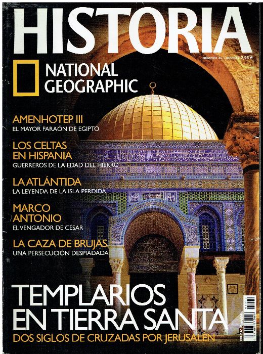 7454 - Historia - Revista Historia da National Geographic 4 ( Várias )