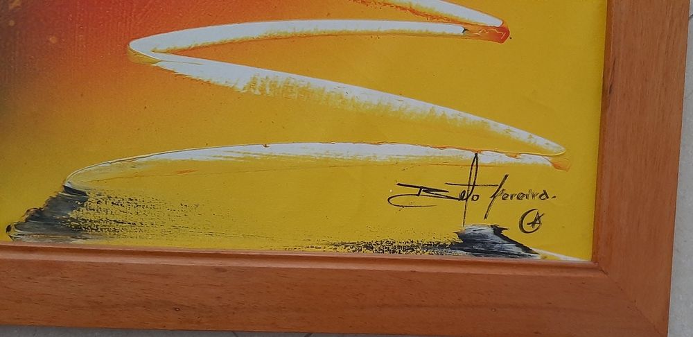 Tela moinho abstracta com 99cm por 70 cm