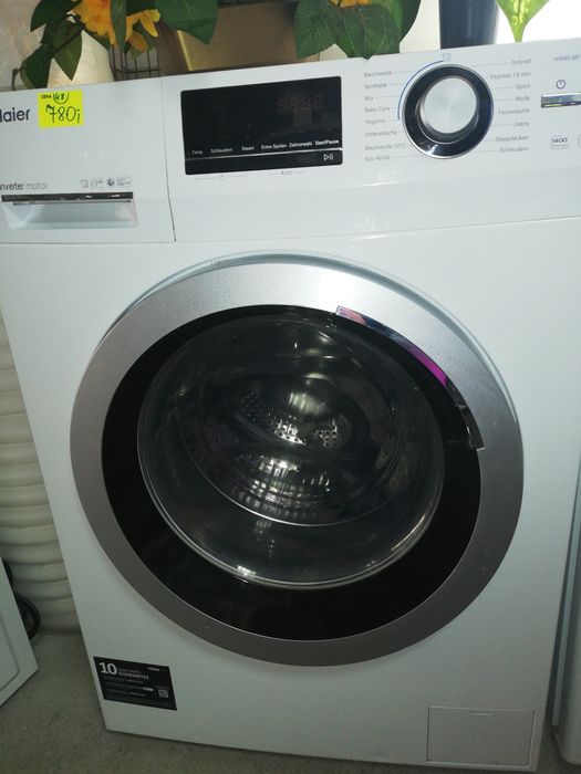 HAIER pralka automatyczna 8kg inverterowy 1400obr.