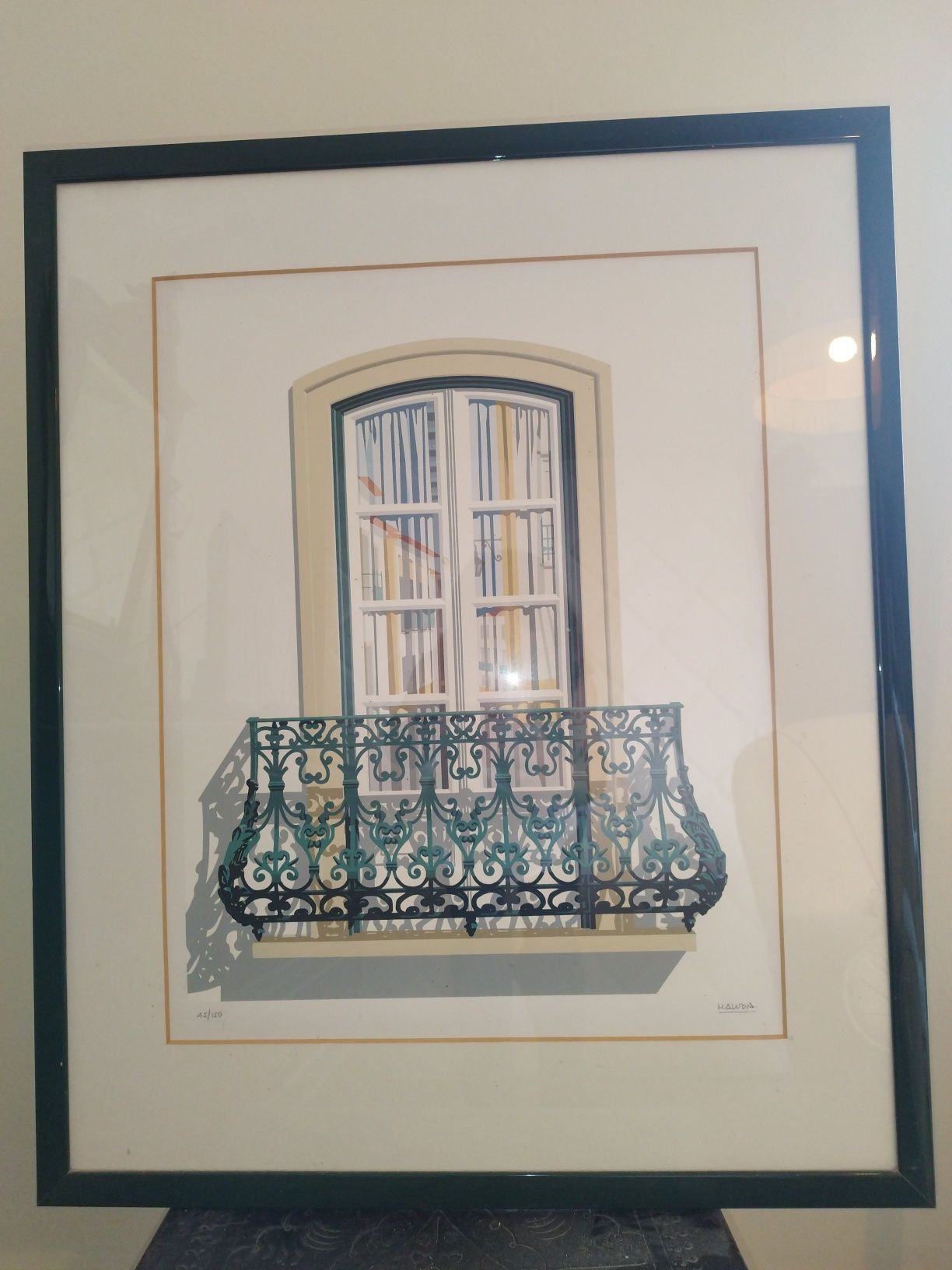 Quadro, Serigrafia Maluda Assinada