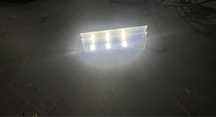 Led podświetlenie półki szklanej