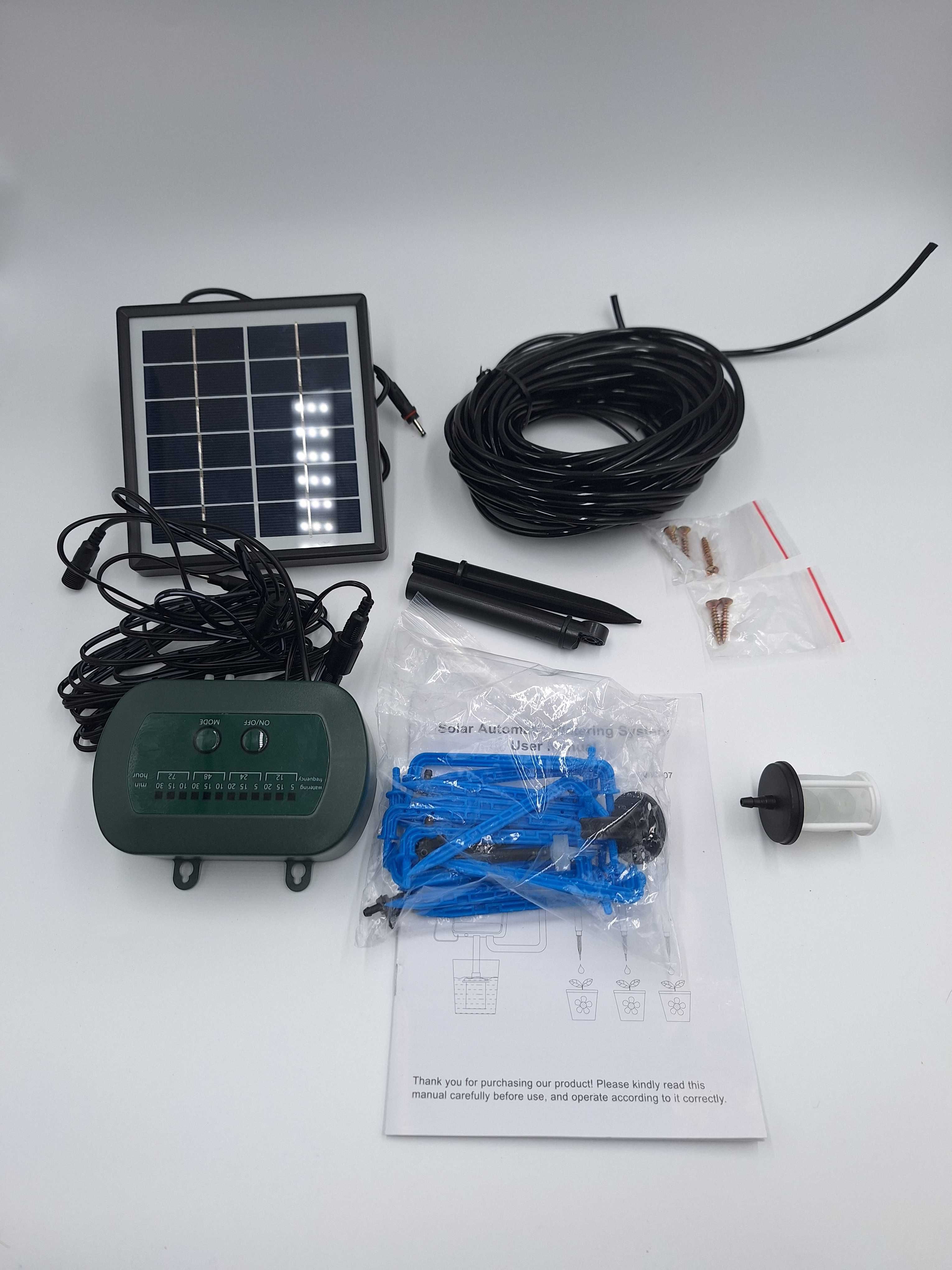 System nawadniania kropelkowego na energię słoneczną bateria 2200 mAh