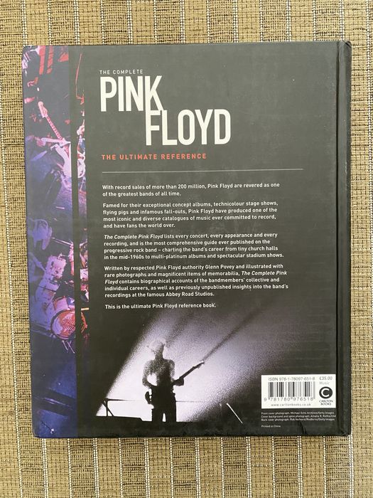 Livro “The Complete Pink Floyd: The Ultimate Reference”