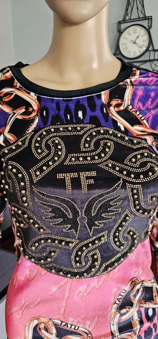 Sukienka welurowa Tatu