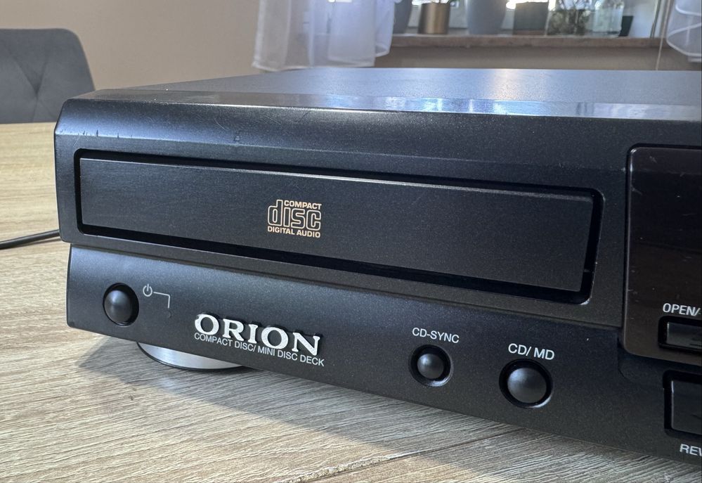 Orion MDC-201 #Odtwarzacz CD MD #Combo #MiniDisc #Optyka #Made in Japa