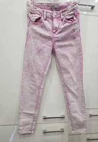 spodnie jeans, leginsy reserved, smyk 2 pary 146