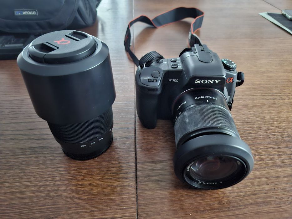 Aparat fotograficzny Sony alfa 300