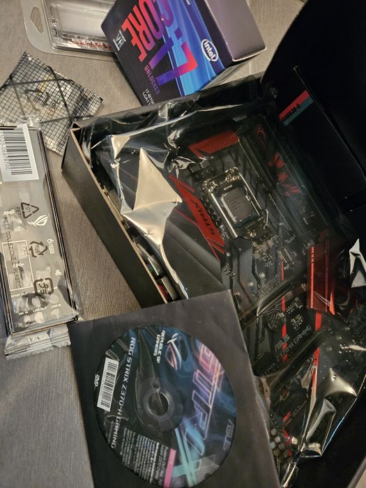 i7-8700K + ASUS Z370-H + 16GB DDR4 – Bundle completo e testado