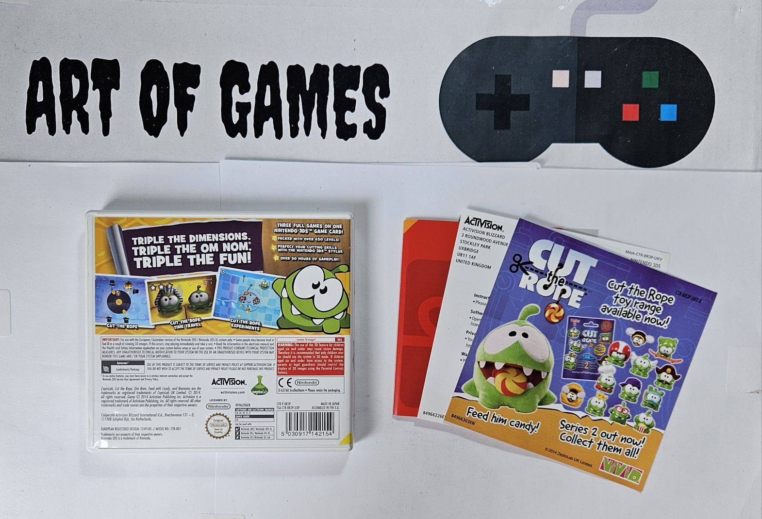 Gra Cut The Rope Triple Treat Nintendo 3DS