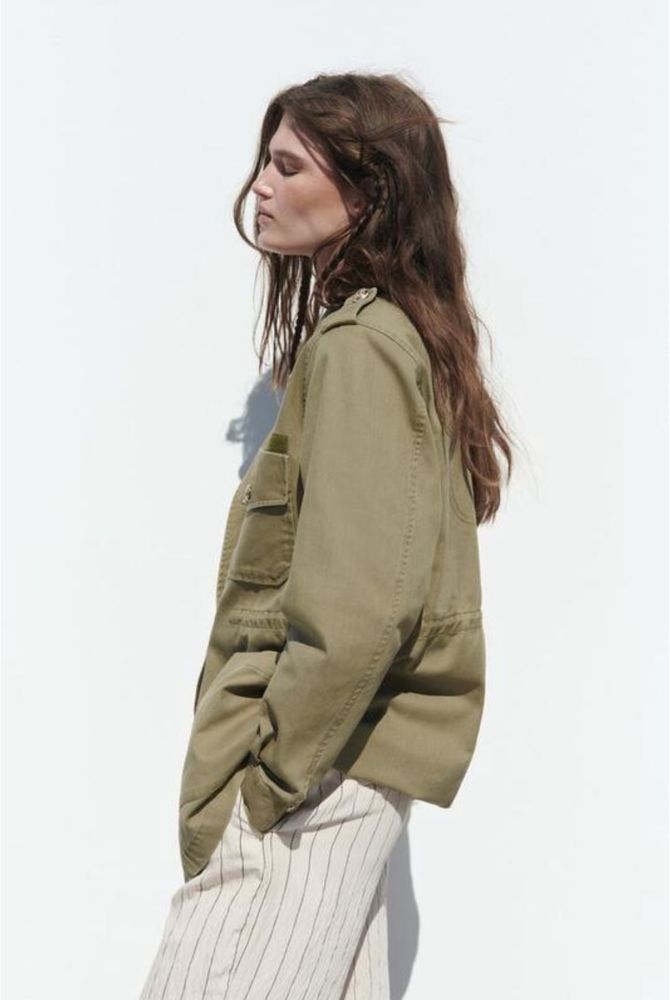 джинсова сорочка  куртка Zara