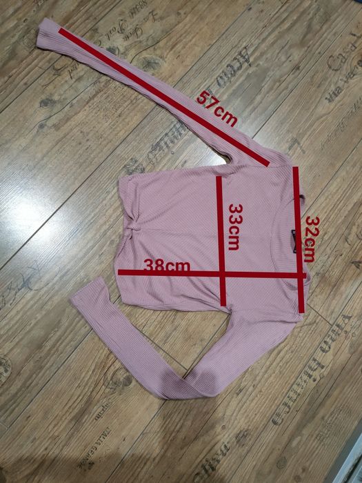 Różowy crop top . FB Sister. Rozmiar XS