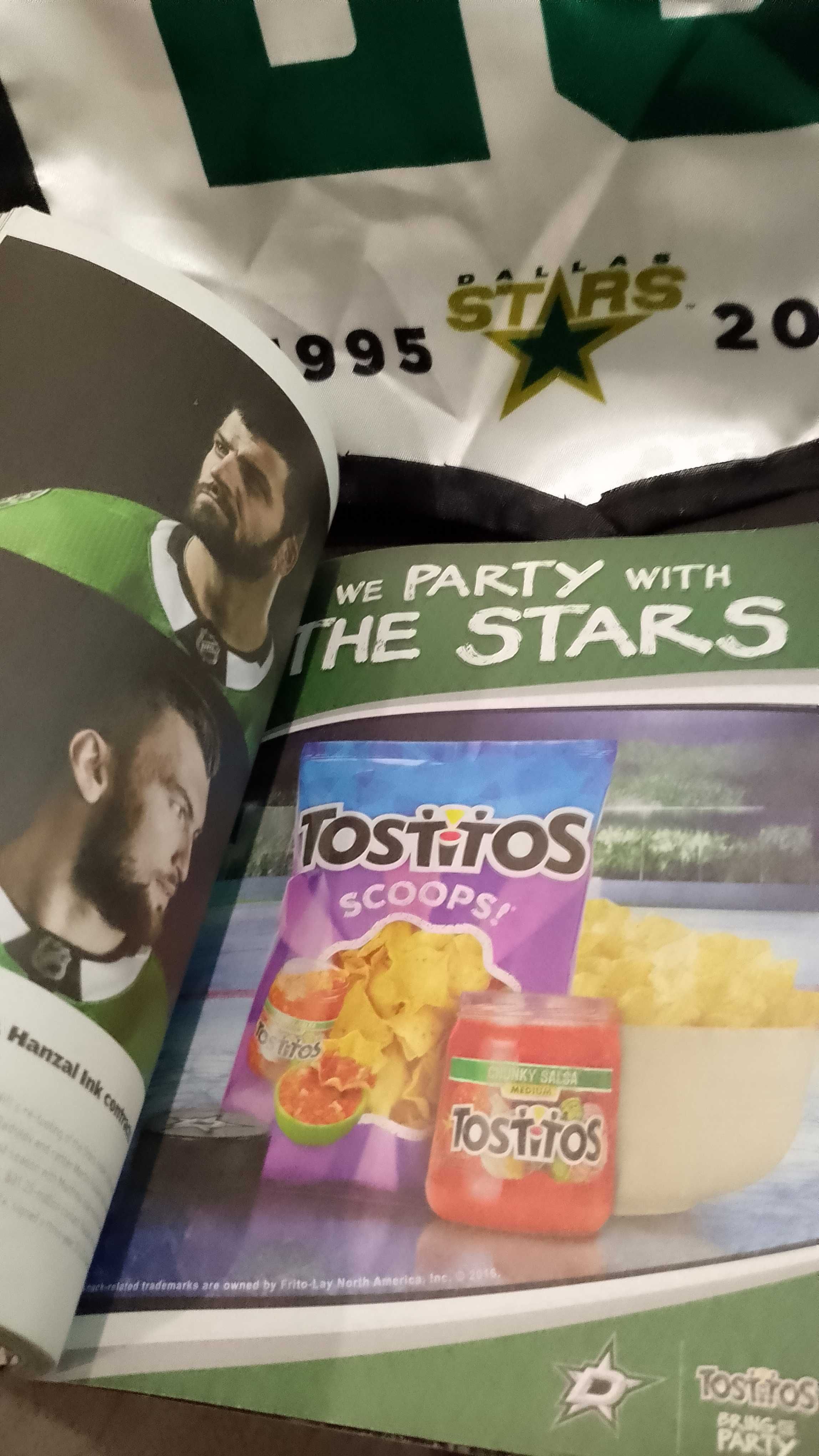 Jere Lehtinen - Revista Dallas Stars + Galhardete
