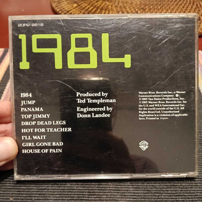CD Van Halen - 1984