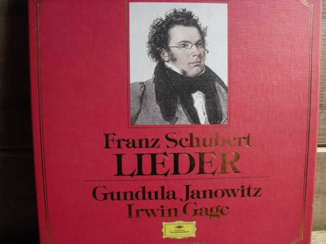 Franz Schubert "Lieder Vol.1 (piesni)" - 5 LPs box - płyta winylowa