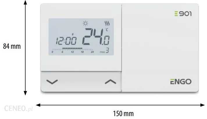 Regulator Temperatury Bezprzewodowy ENGO Controls E901