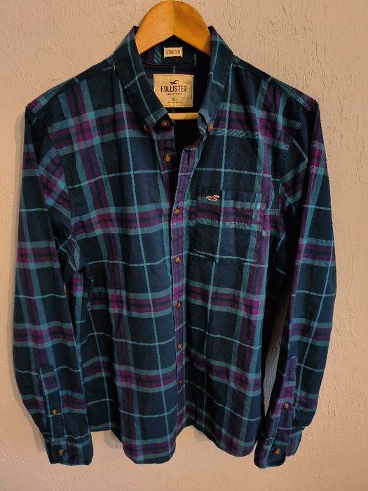 Męska koszula Hollister Stretch Regular Fit L