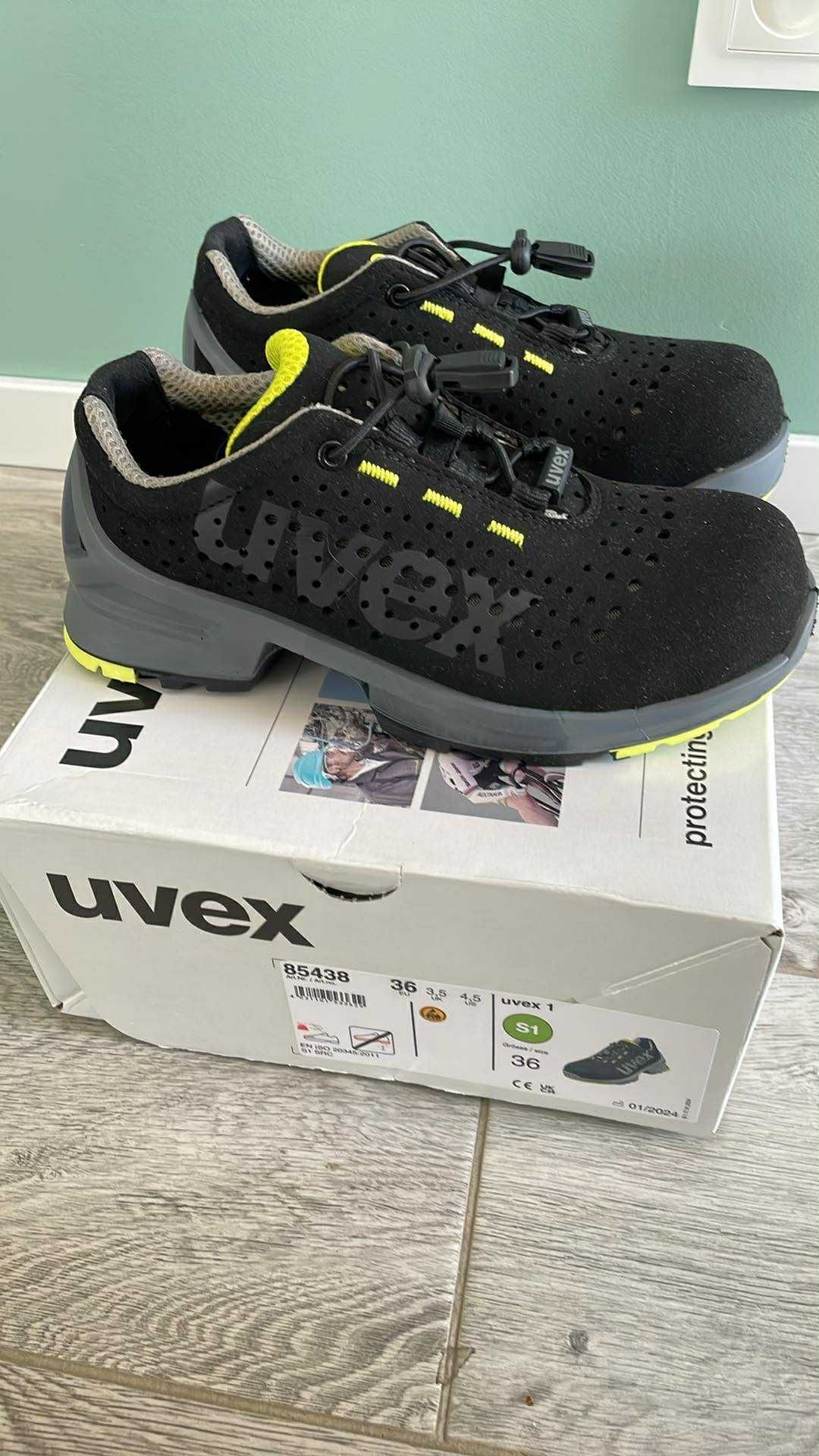 Nowe buty robocze UVEX