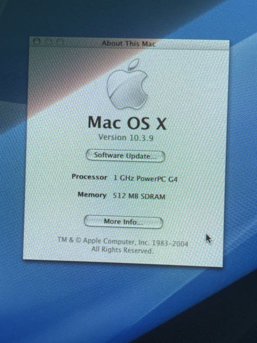 Apple eMac G3 1.0ghz, 512mb ram, impecavel a funcionar