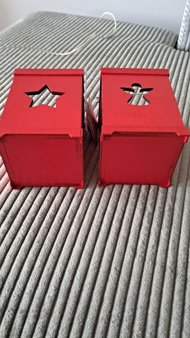 Lampiony drewniane Nowe