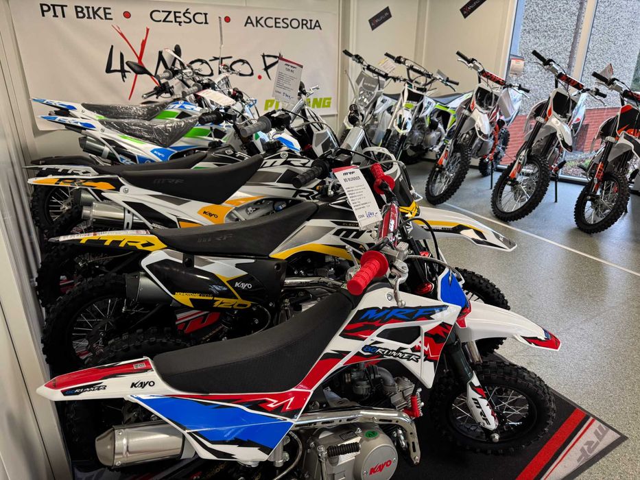 Pit Bike YCF PILOT 125 -nowy motocykl Cross BLACK WEEK od 4xmoto.pl