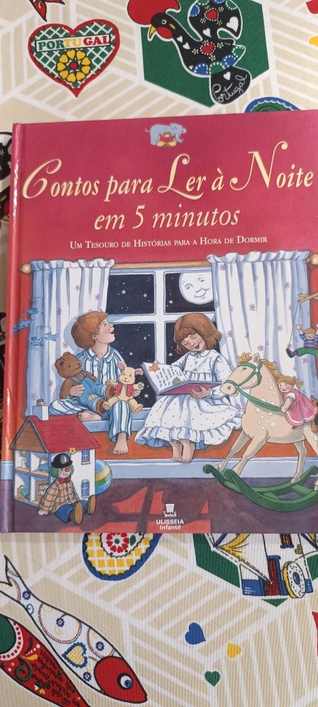 Livro Contos para ler á noite em 5 minutos