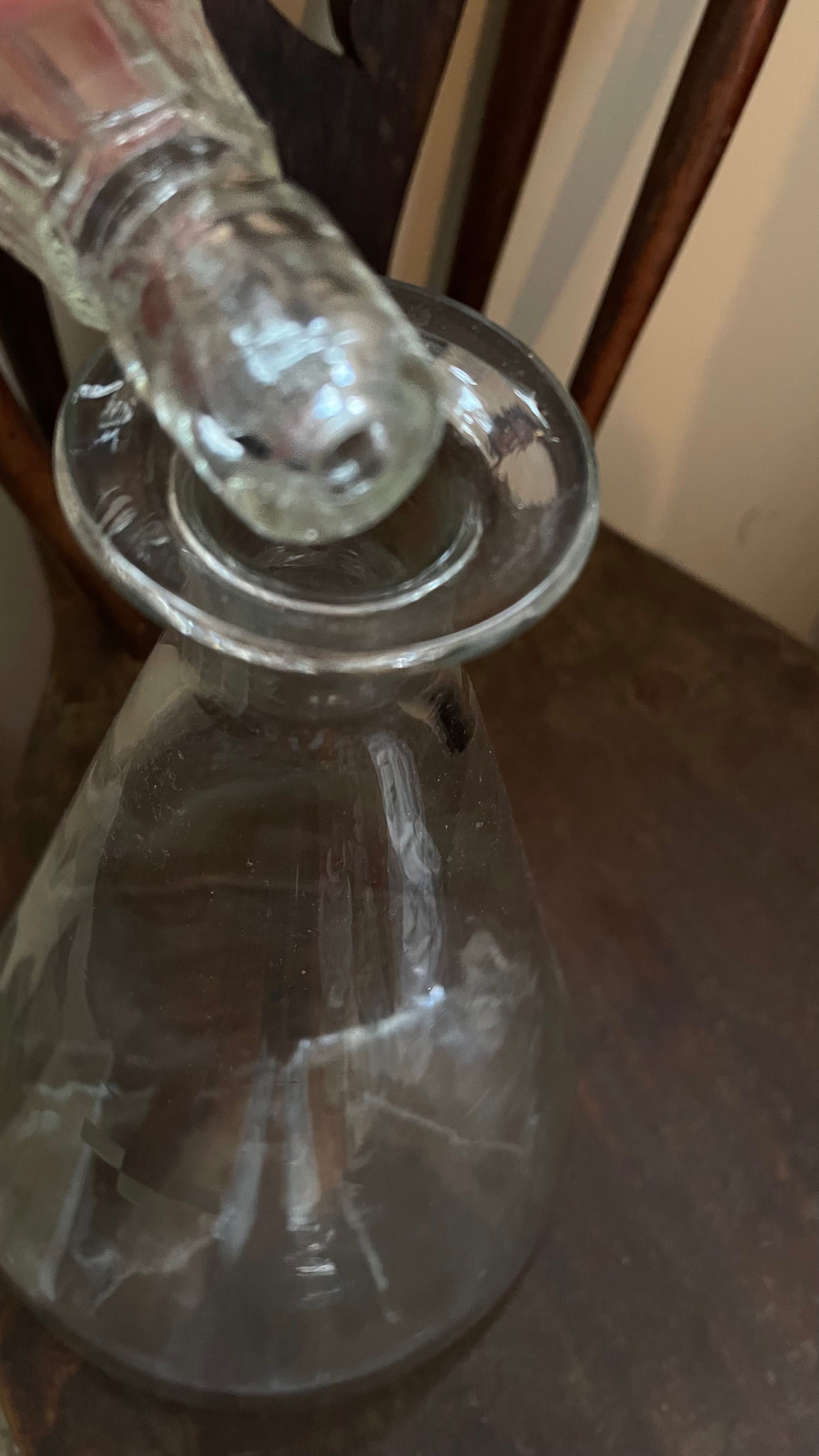 Garrafa De Vidro Com Tampa