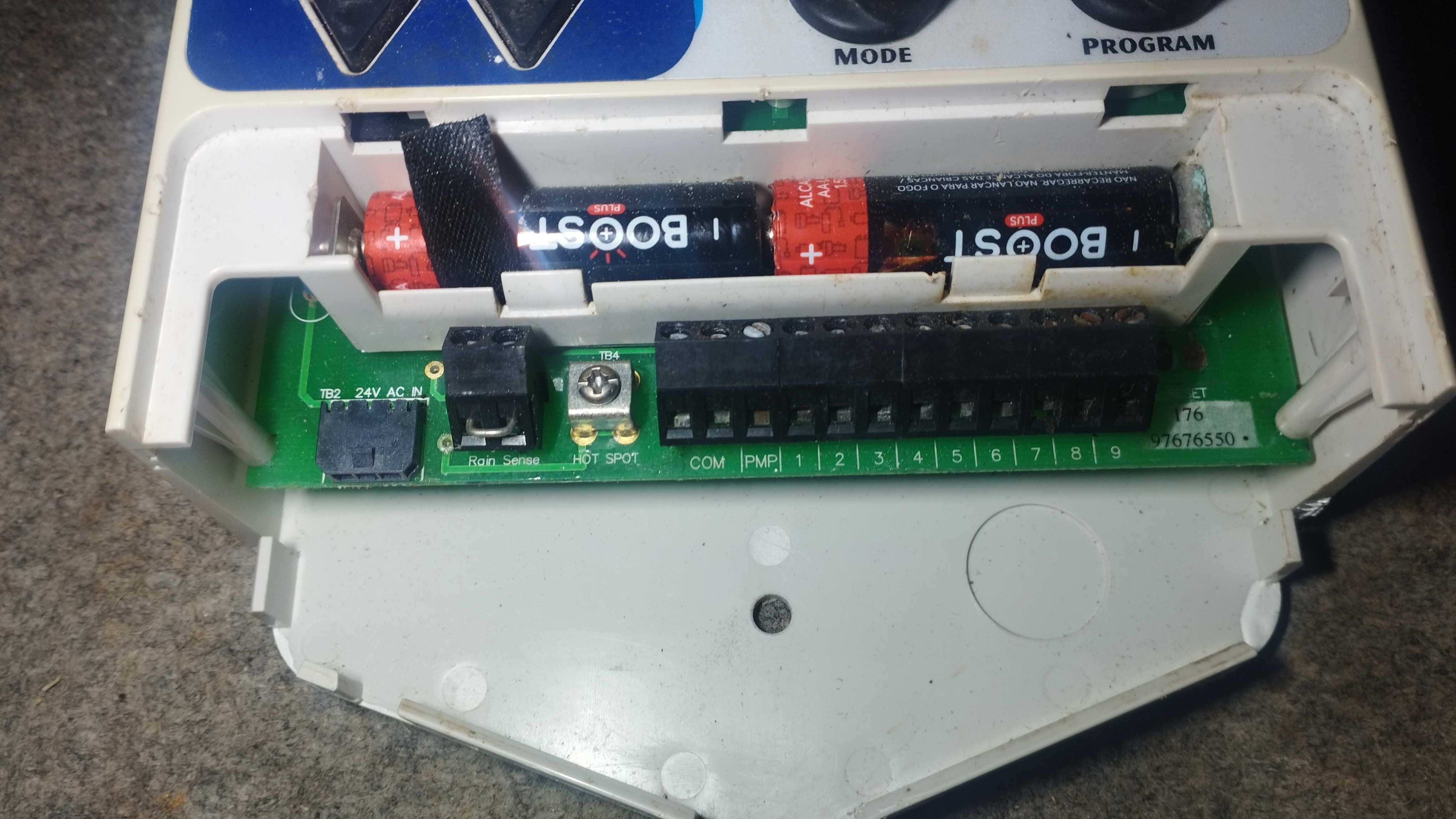 Programador rega 9 estações