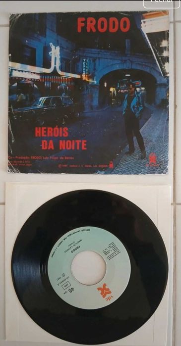Frodo - Zbaboo Dança (LP + 12") - Noites de Lisboa.  LP