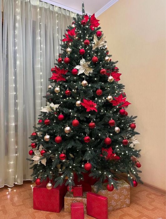 ‼️Розпродаж‼️ ОПТ/ ДРОП Преміальні Ялинки Ялинка Штучна Лита Засніжена