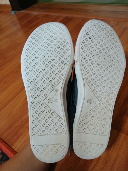 Шкіряні кеди Lacoste