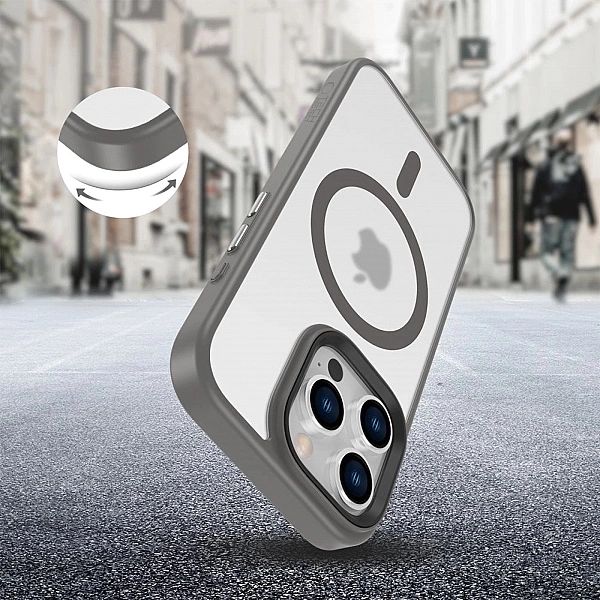 Etui Tech-Protect MagMat MagSafe na iPhone 16 Pro - tytanowe