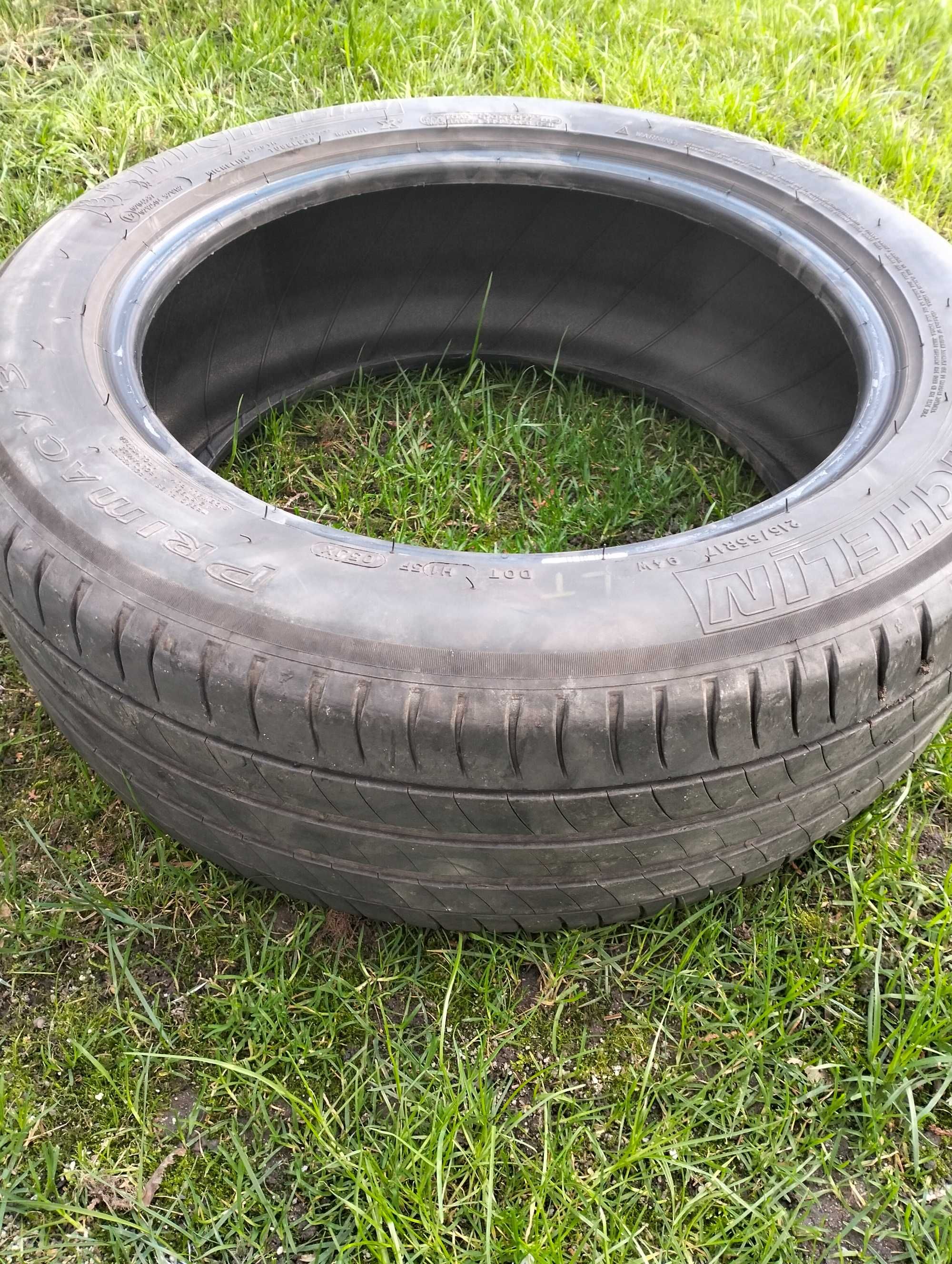 Opony letnie używane 4 szt 215/55R17