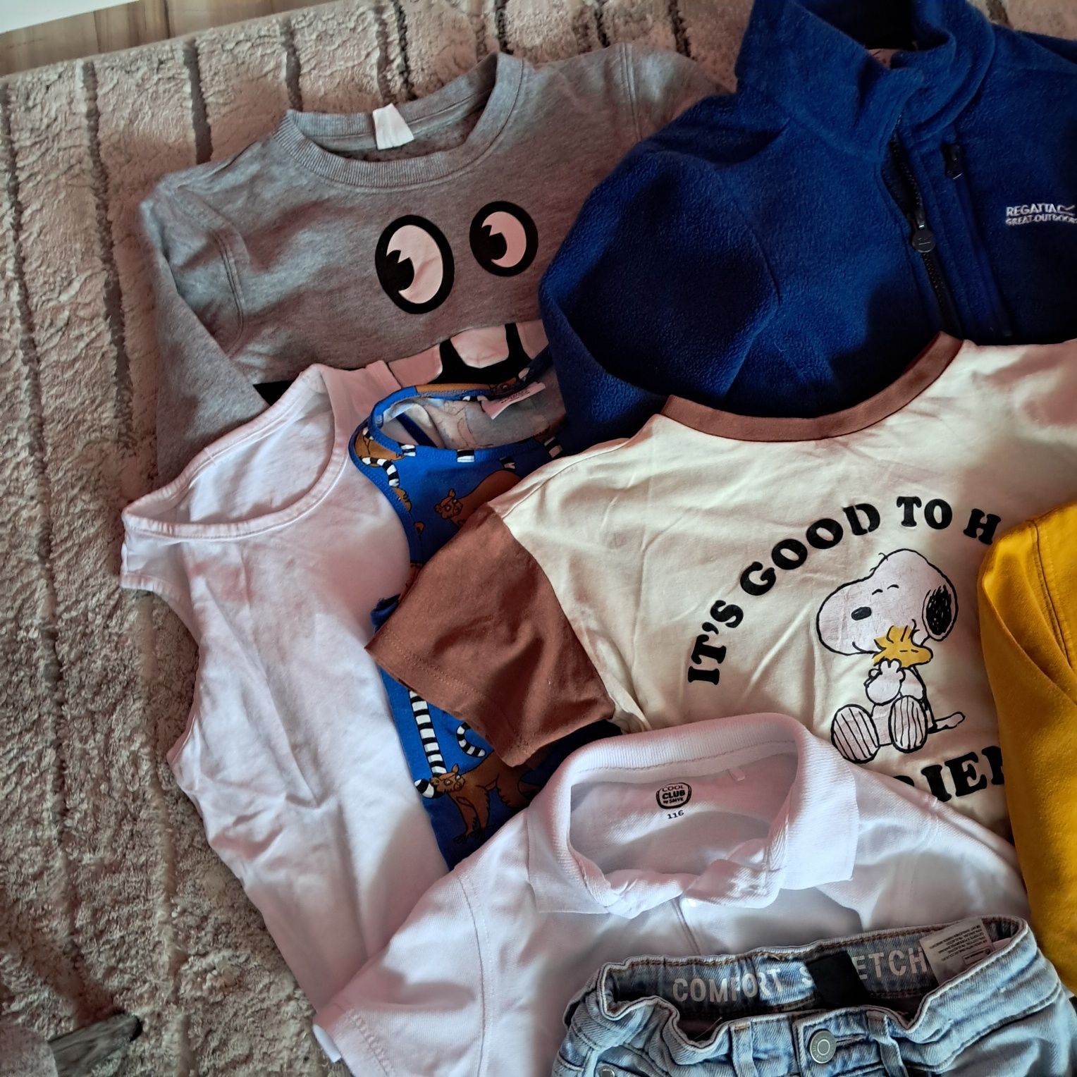 Zestaw ubranek chłopięcych r 116 cool club h&m pepco