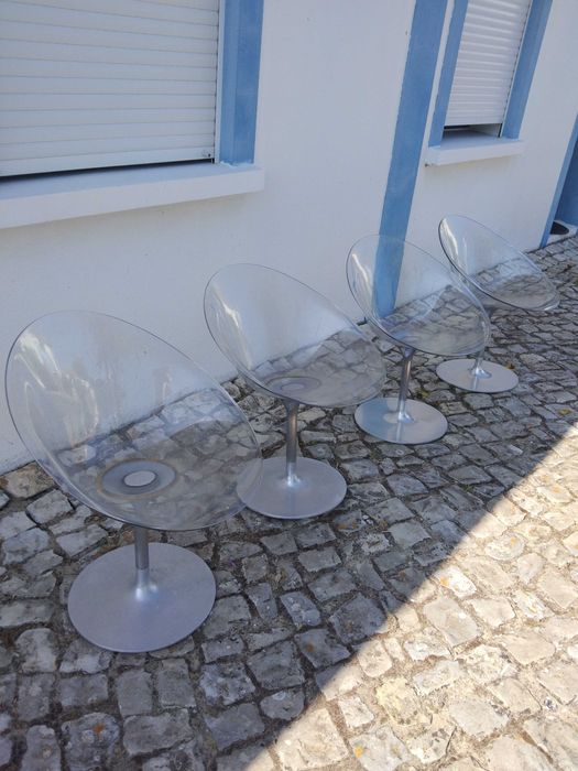 4  cadeiras philippe starck