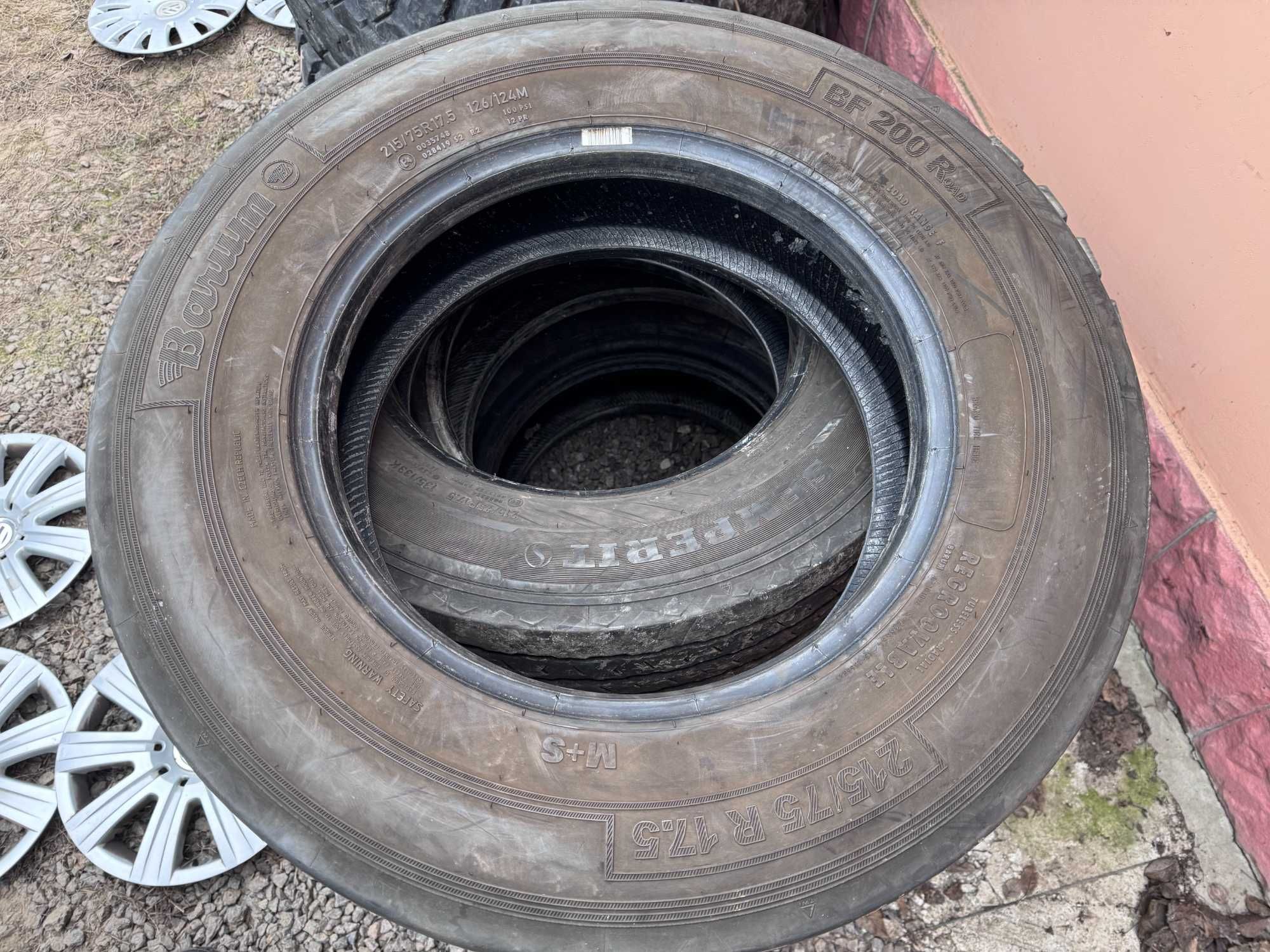 1 вантажна шина BARUM 215/75 R17,5 BF 200, грузова резина