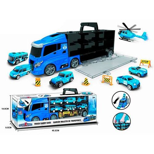 Трейлер органайзер з машинками 35см і 40см