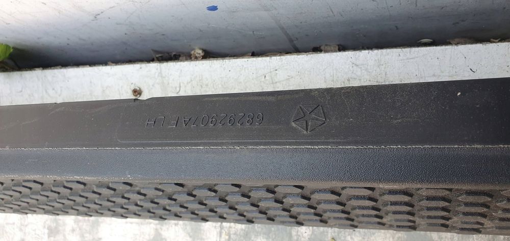 jeep wrangler jl lewy prawy kpl próg listwa progowa nakładka