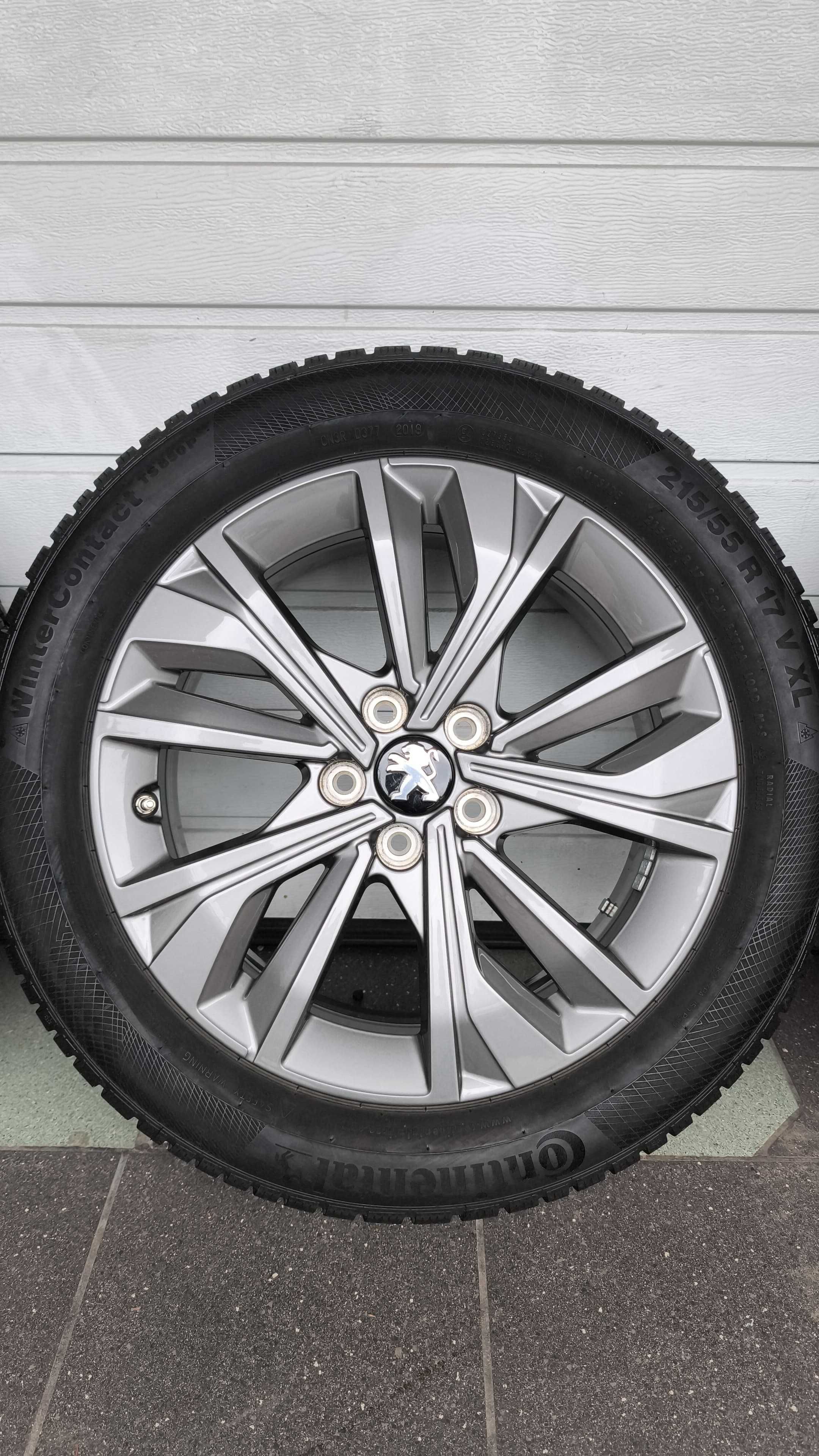 Koła Peugeot 508 II Citroen 17'' 5x108 opony zima 215/55/17  (OL1934)
