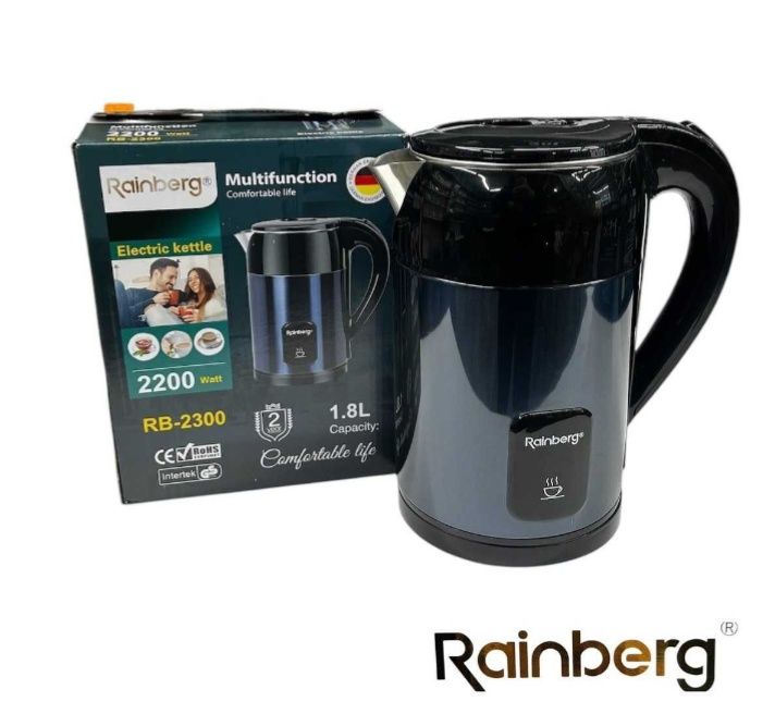 Электрочайник Rainberg 1.8 литра новые