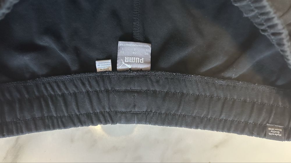 Шорти, шорти puma L, puma, шорти чорні puma