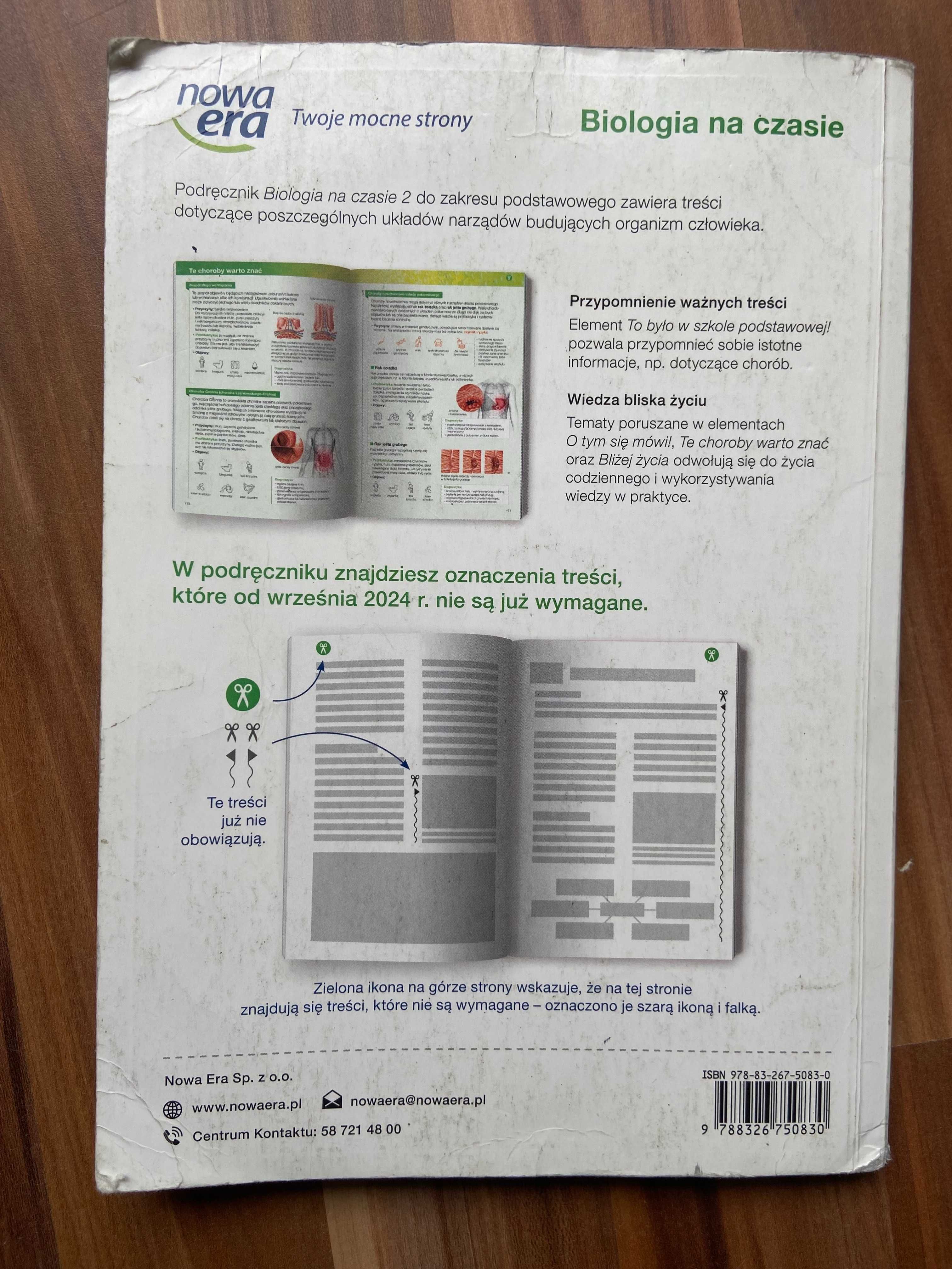 Podręcznik Biologia na czasie 2 zakres podstawowy